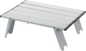 Folding Dining Table Lightweight Camping Beach Table Mini Foldable Micro Collapsible Compact Side Table Small Folding Camping Table Aluminum Portable (Color : White)