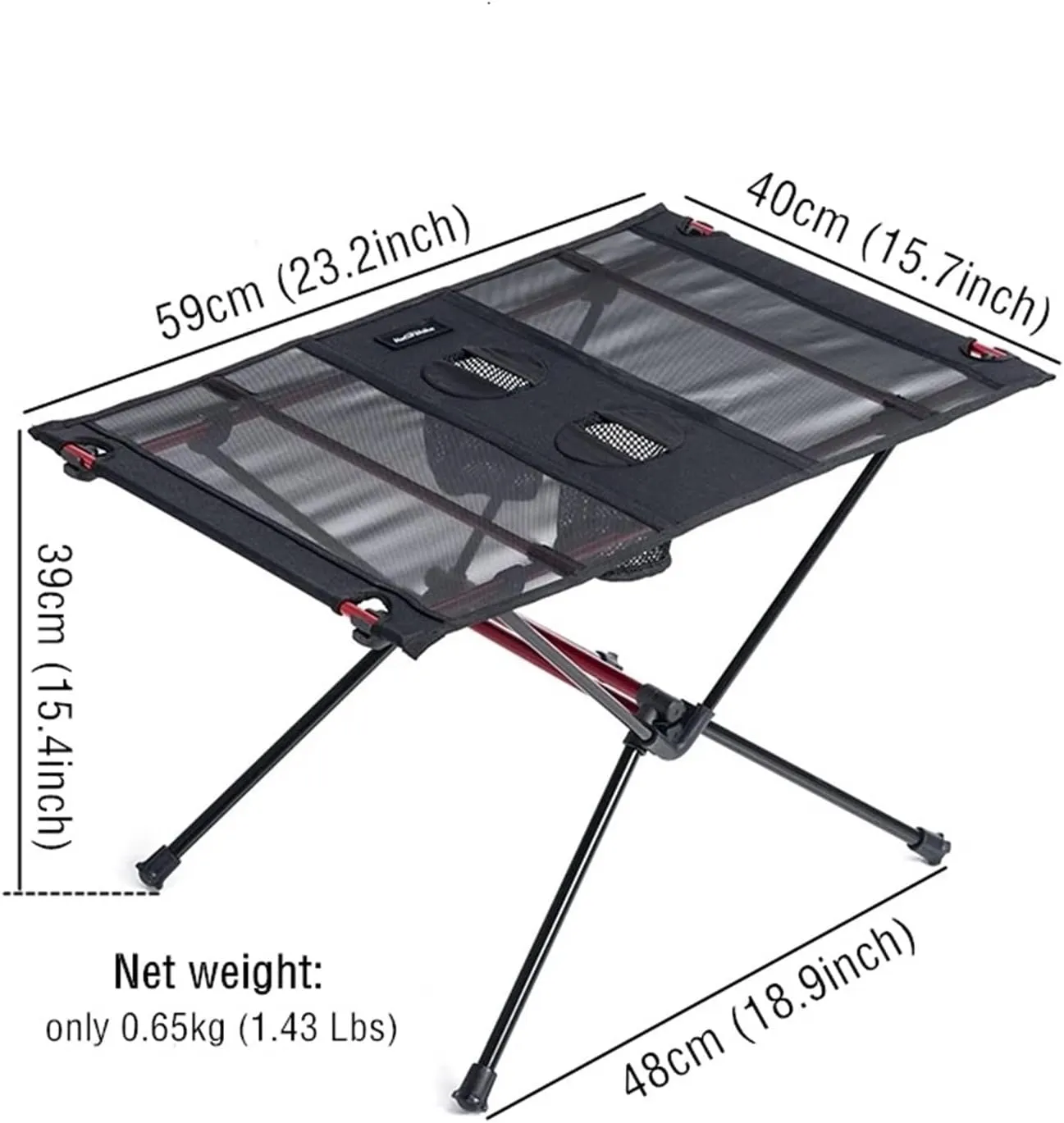Folding Dining Table Outdoor Folding Camping Table Foldable Picnic Table Camping Table Ultralight Collapsible Aluminum Roll Up