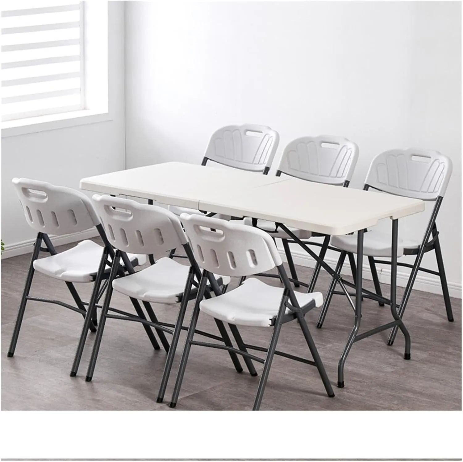 Folding Dining Table Outdoor Folding Conference Table Foldable Camping Table Outdoor Camping Folding Table Portable Office Stall Long Table (Color : 1.2m Yellow)