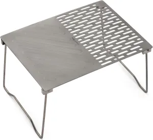 Folding Grill Table, Portable Camping Table, Lightweight Outdoor Hiking Camping Grill with Legs for Hiking Picnics Cooking Dining Kitchen (3)