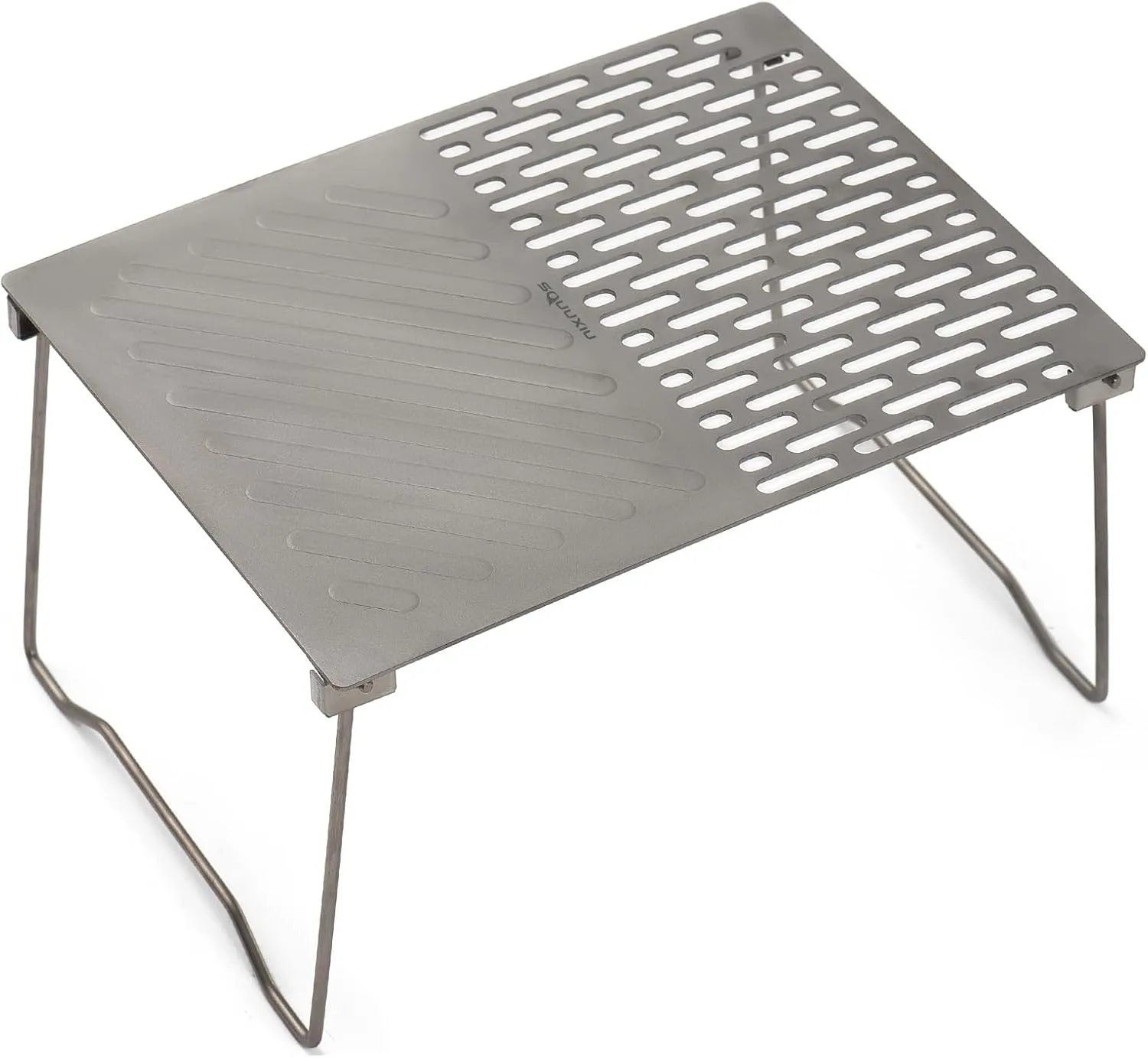 Folding Grill Table, Portable Camping Table, Lightweight Outdoor Hiking Camping Grill with Legs for Hiking Picnics Cooking Dining Kitchen (3)