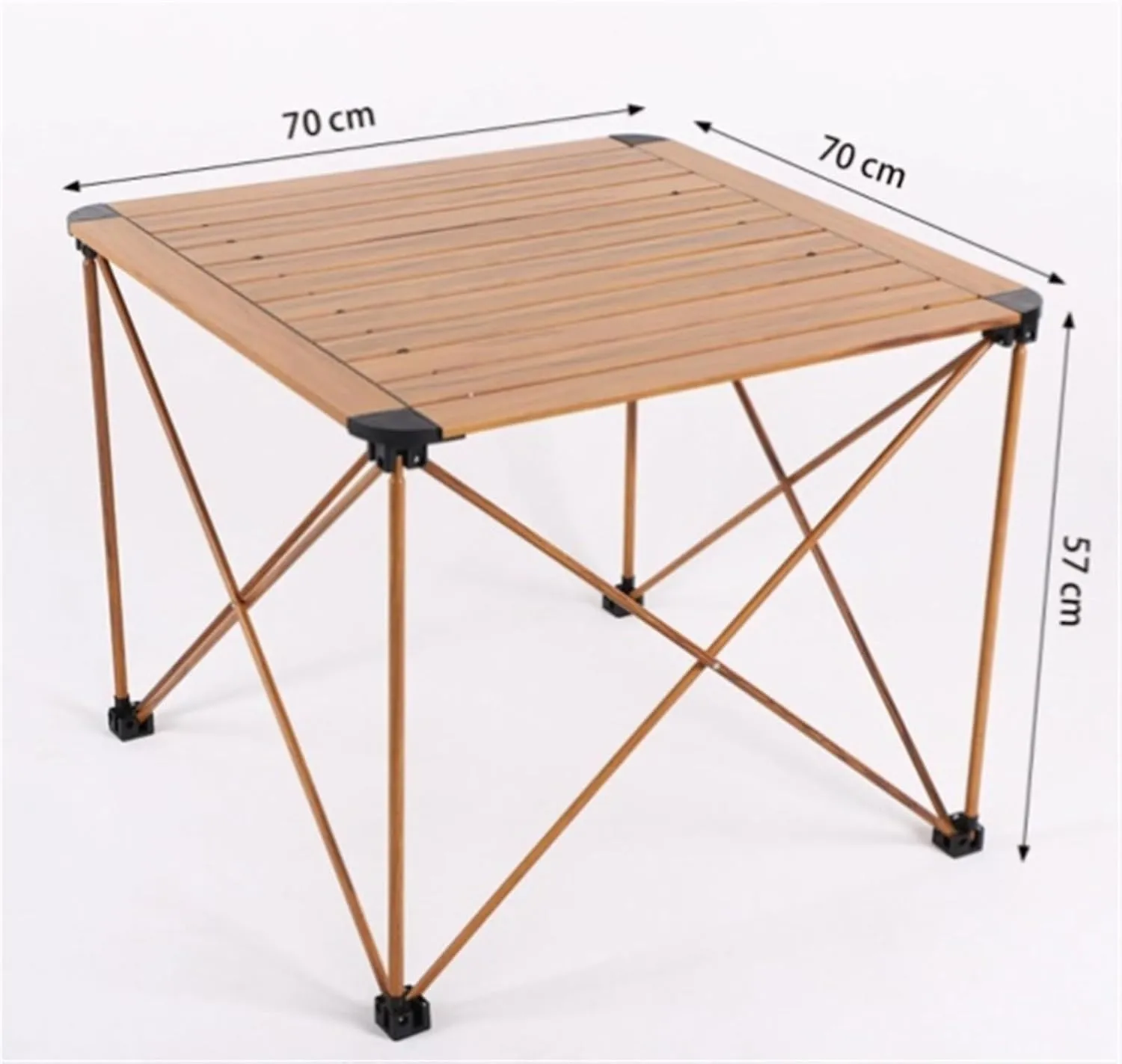 Folding Table Camping Table Picnic Table Aluminum Camping Table with Bag Portable Table Foldable Roll Up Picnic Table Foldable Table Portable Outdoor Table