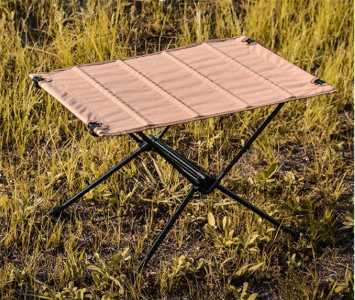 Folding Table Camping Table Picnic Table Camping Folding Table Lightweight Folding Fabric Table Aluminum Parallel Bars Camping Picnic Table Foldable Table Portable Outdoor Table, 60*39*39cm