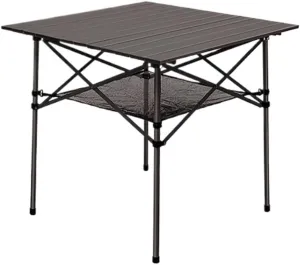 Folding Table Camping Table Picnic Table Outdoor Folding Table Lightweight Compact Aluminum Camping Table Roll Up Portable Camp Square Tables Foldable Table Portable Outdoor Table