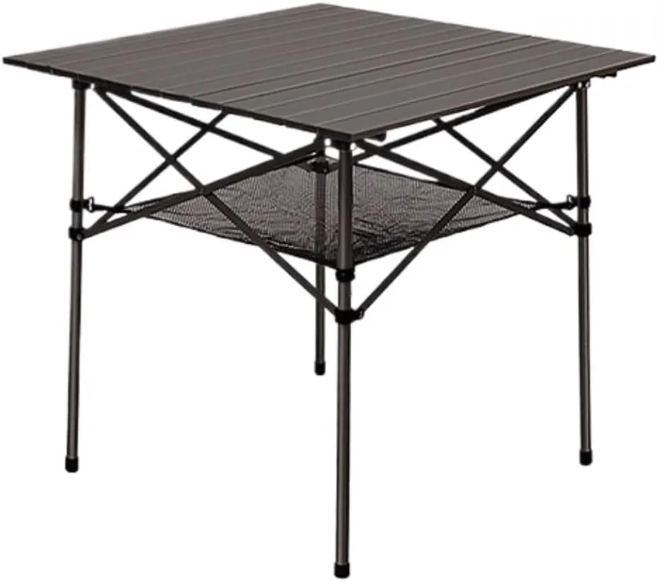 Folding Table Camping Table Picnic Table Outdoor Folding Table Lightweight Compact Aluminum Camping Table Roll Up Portable Camp Square Tables Foldable Table Portable Outdoor Table