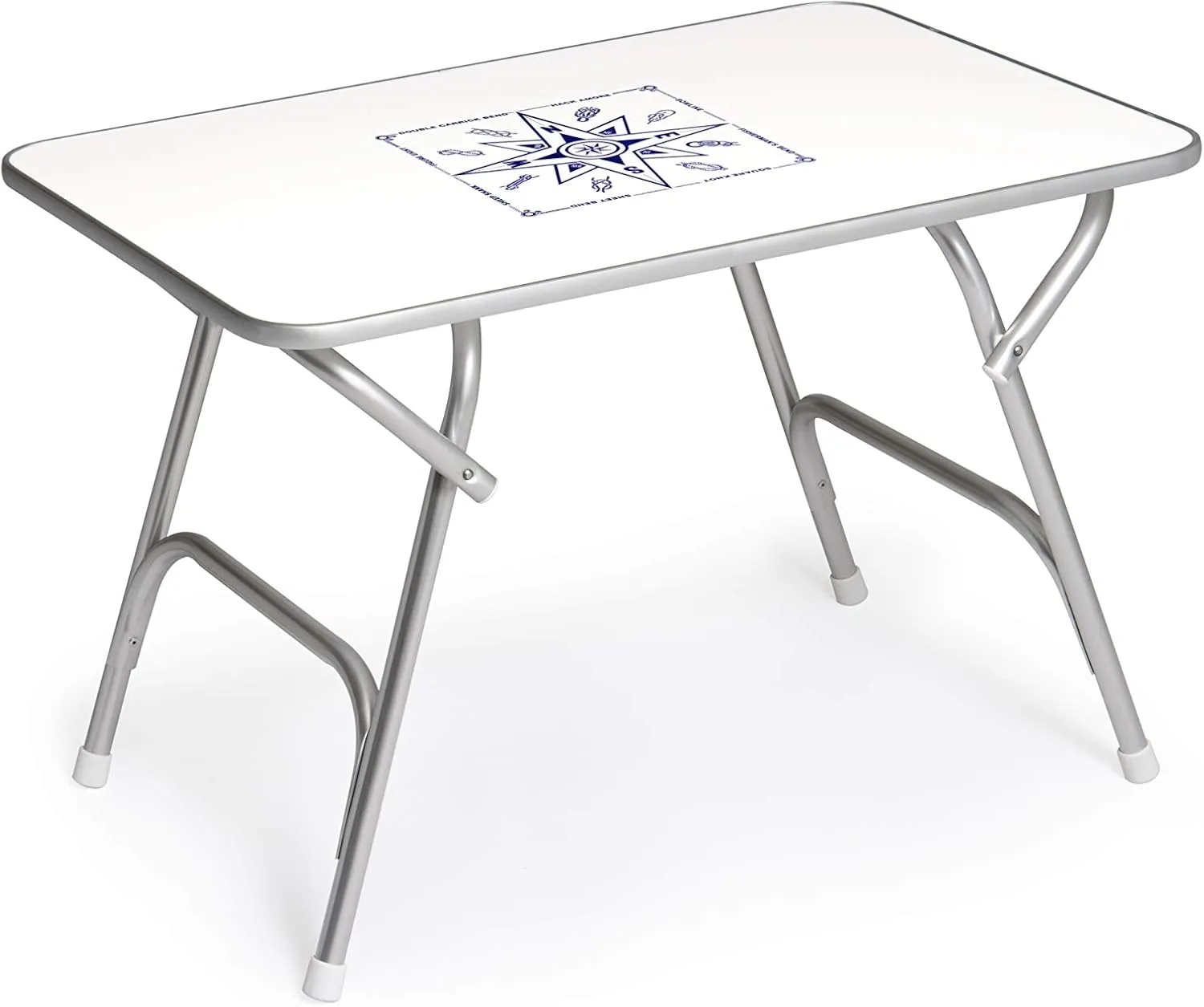 FORMA MARINE Boat Table Folding 34.65" x 23.6" x 24,02" Height Marine Aluminum Yacht Deck Furniture M400