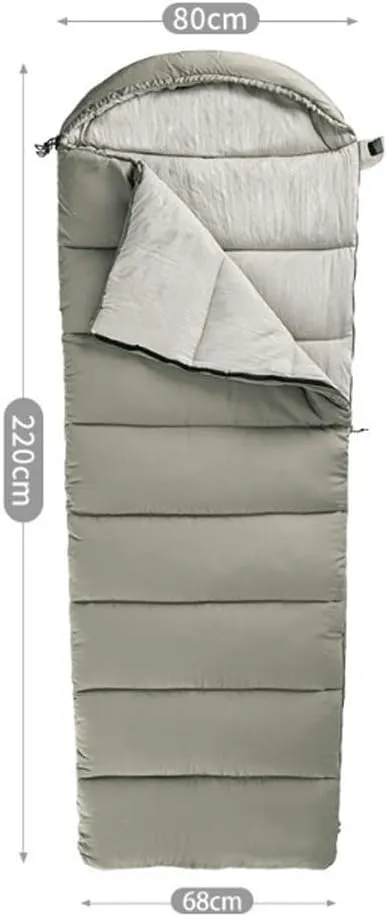 Four Season Universal Trapeze Sleeping Bag Outdoor Camping Adult Shaped Cotton Washable Cotton Sleeping Bag