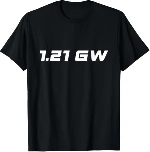 Future e-car electricity renewable energy 1.21 GW T-Shirt