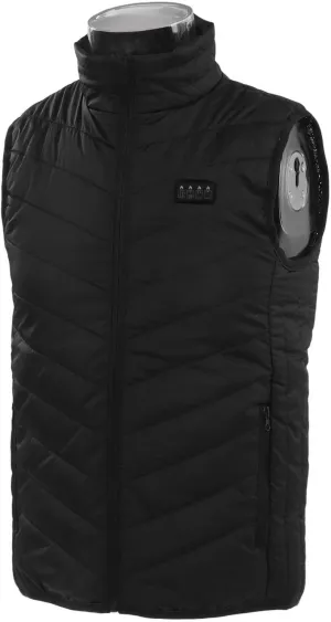 Fydun 17 Area Electric Heating Vest Intelligent Constant Temperature 4 Switch 3 Gear Smart Lightweight Heated Vest for Men & Women (5XL)