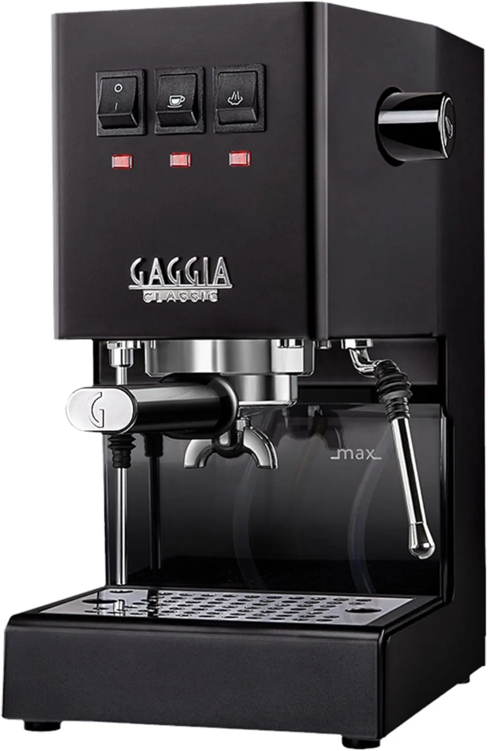 Gaggia RI9380/49 Classic Evo Pro Espresso Machine, Thunder Black, Small