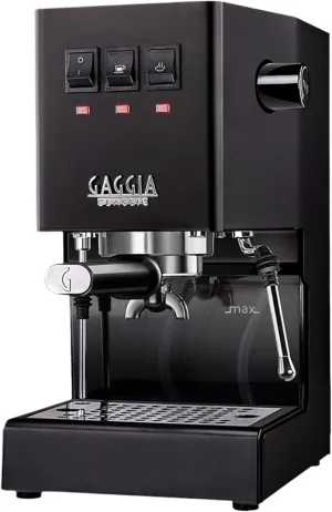 Gaggia RI9380/49 Classic Evo Pro Espresso Machine, Thunder Black, Small