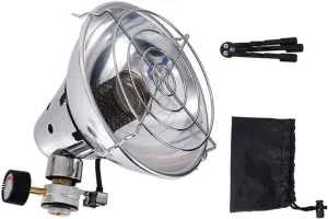 Gas Heating Warmer Stove Portable Gas Heater Stove Stainless Steel Heating Warmer for Outdoor Camping Equipment