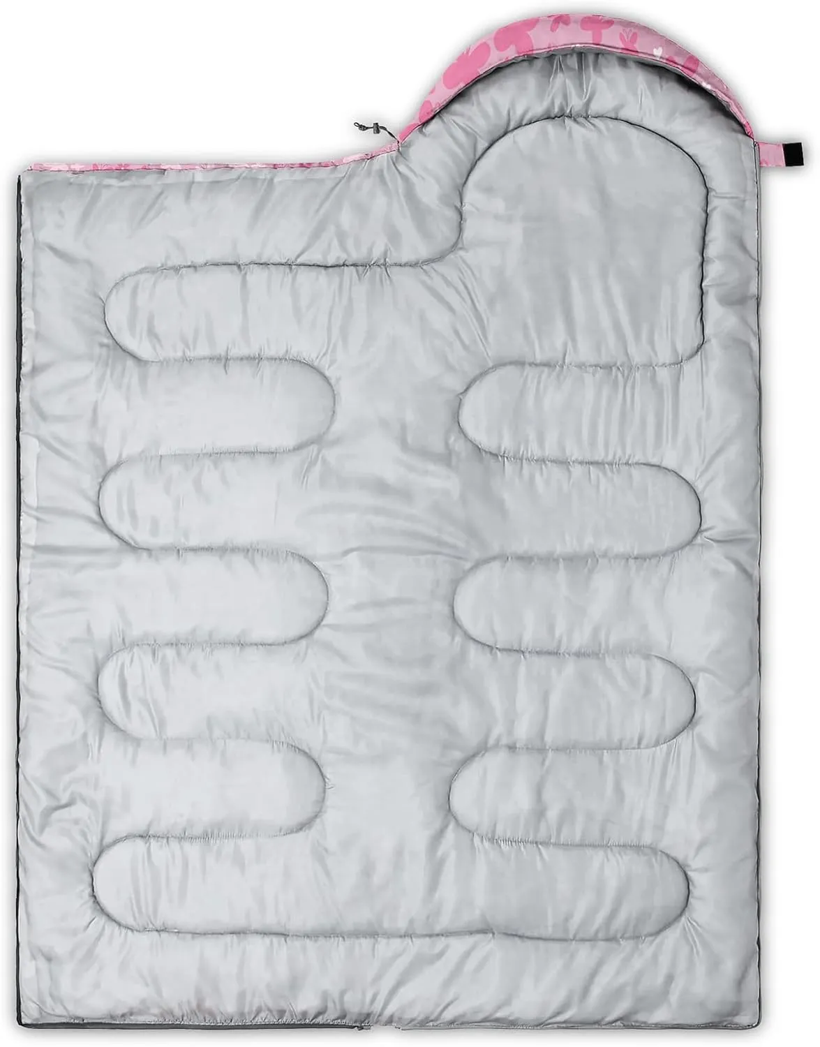 Girls Unicorn Camping Sleeping Bag,Lightweight & Waterproof,3 Season Warm & Cold Weather,Portable,Beautiful Purple Lavender Sleeping Bag for Boys Girls Adults,Traveling,Camping,Hiking