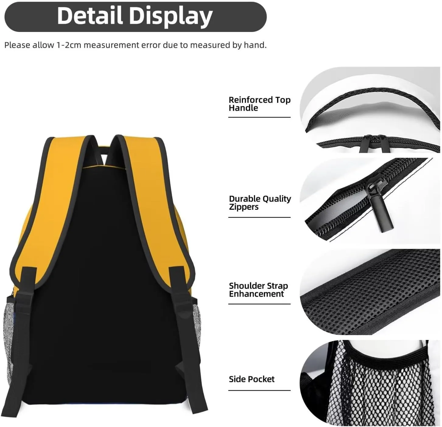 Golden State Backpack for Boys Girls, Sports Backpack,Suitable For School Use,Gift For Men Women Fans
