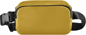 Goldenrod Fanny Belt Bag Waist Packs Crossbody Bags Bum Bag for Running Hiking Travel Workout Adjustable Strap for Women Men