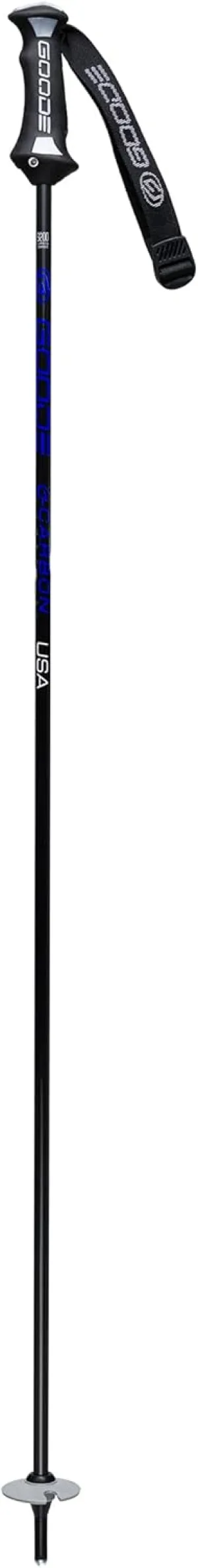 GOODE G Carbon Ski Poles – Ultra-Lightweight & Durable Carbon Fiber – Superior Balance – Shock Absorbing – High-Performance Downhill Ski Poles for Men & Women - Pair