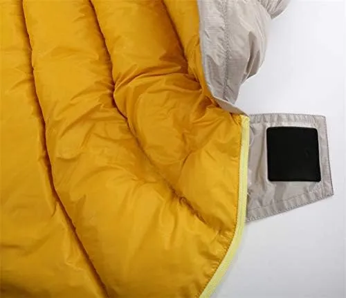 Goose Down Sleeping Bag Outdoor Camp Ultra Dry White Mummy Type Sleeping Gear Water Repellent Down Sleeping Bag