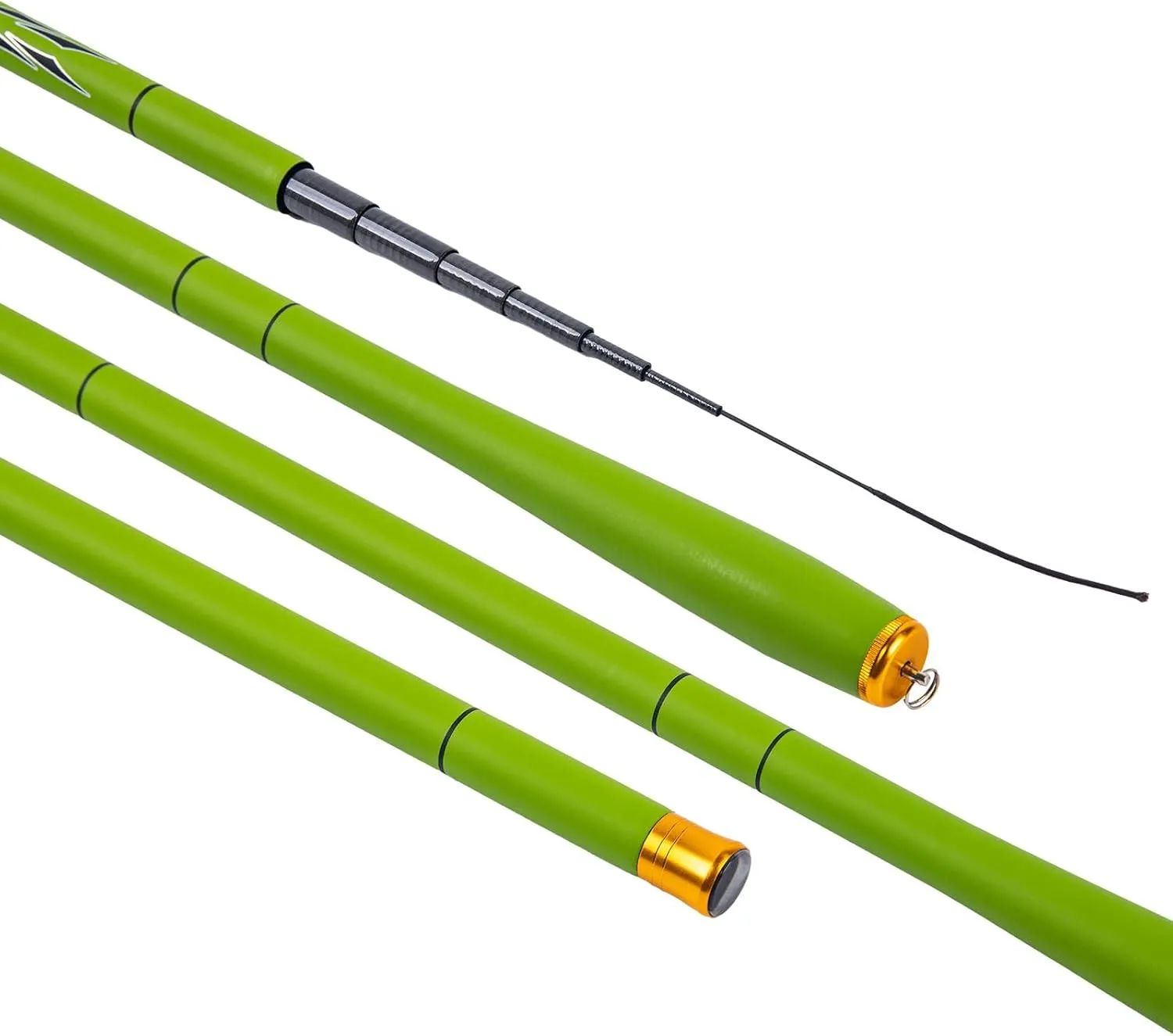 Goture 1.8m-3.6m Telescopic Fishing Rod Carbon Fiber Ultra Light Fishing Pole Portable Travel Rod Stream Carp Fishing