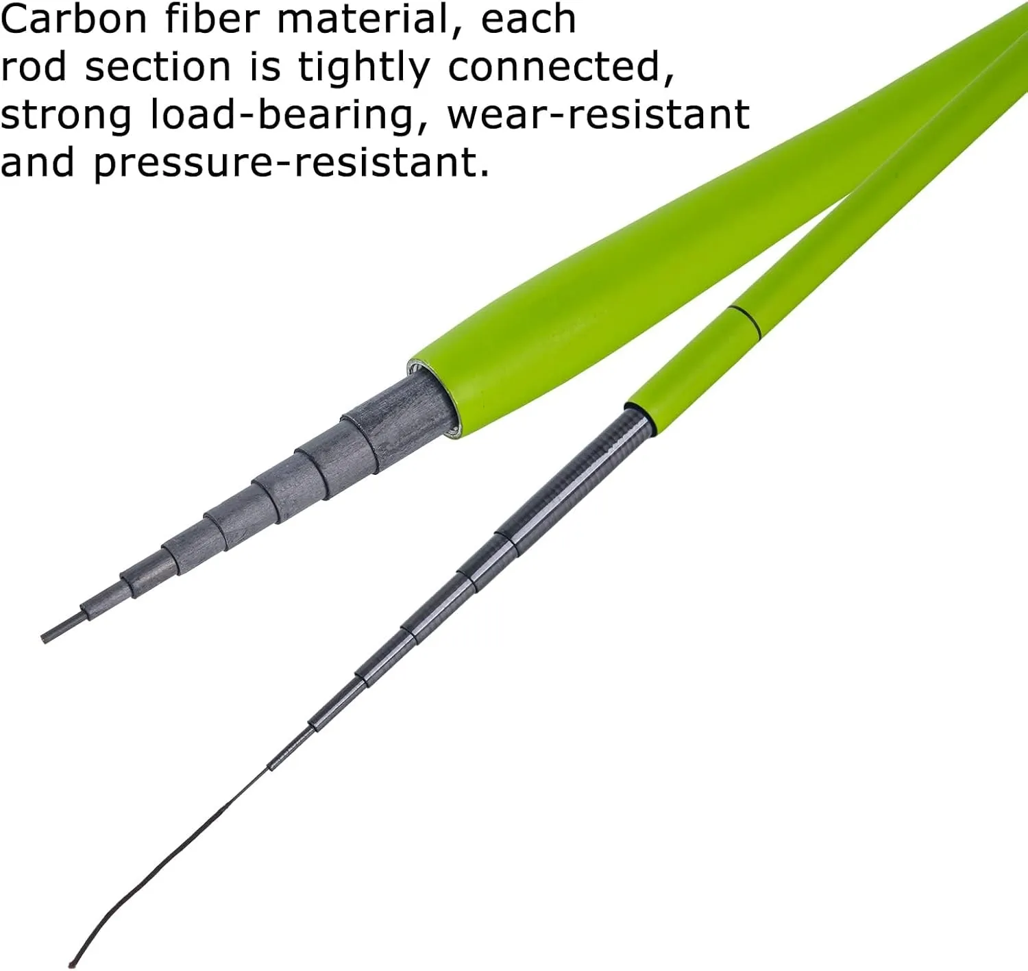 Goture 1.8m-3.6m Telescopic Fishing Rod Carbon Fiber Ultra Light Fishing Pole Portable Travel Rod Stream Carp Fishing