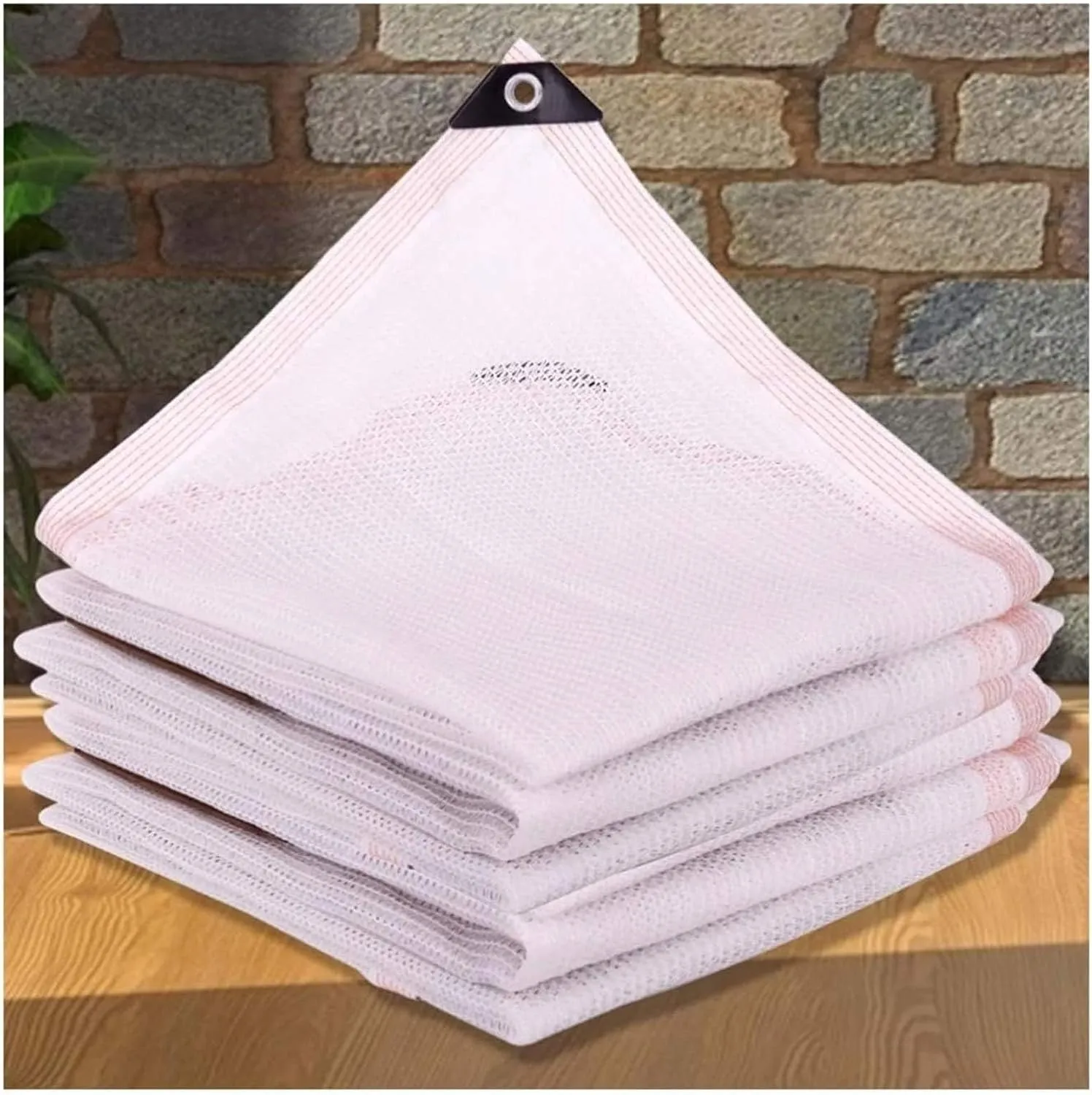 Greenhouse Cover 55% White Shade Cloth 3.3x6.6ft 3.3x10ft 6.6x10ft 10x10ft Quick Dry Ventilated Sun Shade Sail for Playground Outdoor Cafe Sun Shade(2x6.0m/6.6x19.7ft)