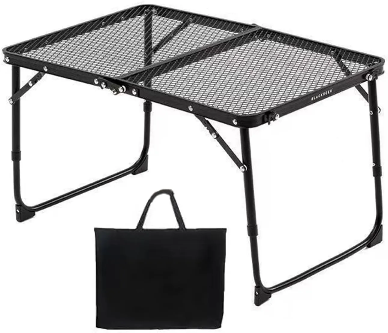 Grill Table Camping Table, Portable Camping Table, Ultralight Aluminum Folding Grill Table Small Camp Table for Beach Hiking Backpacking Outdoor Picnic RV BBQ A