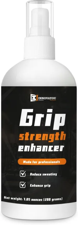 Grip Spray 200g, Basketball Grip Spray Improve Palm Grip Strength and Stickiness, Firm Grip with or Without Football Gloves, Multipurpose Grip Spray Suitable Grip Training for Beginner