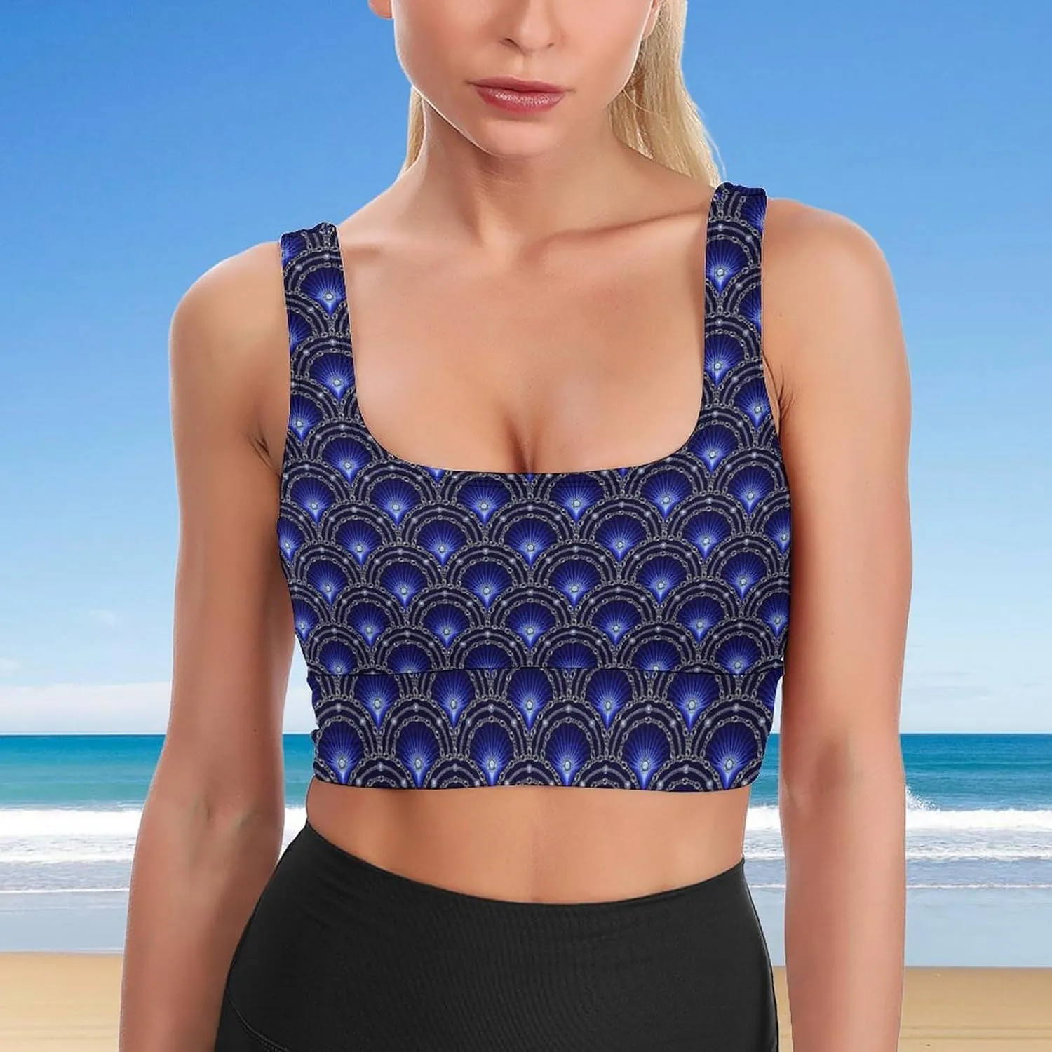 Halloween Bras for Women Workout Sports Bra No Underwire Yoga Bras Ladies Padded Sleeping Bra for Running Crop Tops