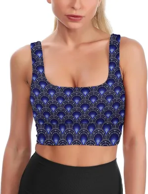 Halloween Bras for Women Workout Sports Bra No Underwire Yoga Bras Ladies Padded Sleeping Bra for Running Crop Tops