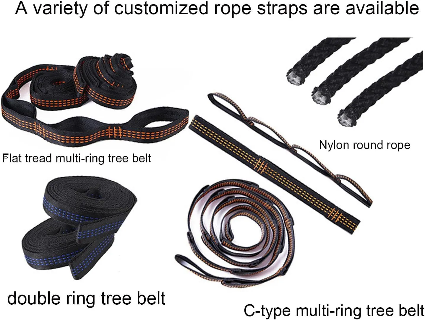 Hammock for Camping Double Hammocks Gear for The Outdoors Backpacking Survival or Travel - Portable Lightweight Parachute Nylon,A