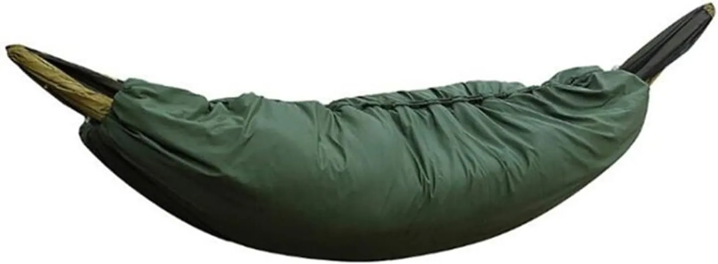 hammock swing Warm Hammock, 0-15 Degree Ultra Light Hammock Quilt, Warm Cotton Cover, Sleeping Bag Blanket, Camping Backpack Camouflage Army Green Swingsets for Garden backyard camping (Color : Camo