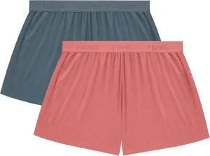 Hanes Women's Originals Sleep, 2-Pack, Comfywear Supersoft Lounge Shorts Pack, 3.25"
