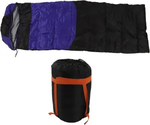 Heating Sleeping Bag, USB Heated Thermal Sleeping Bag with Down Cotton, KickProof Design Perfect for Adults Camping/Hiking(blue)