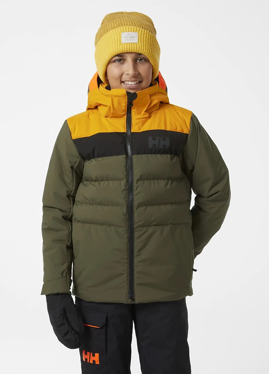 Helly-Hansen Cyclone Jacket for Juniors - Waterproof, Breathable, Insulated Skiing Jacket with Adjustable Hood