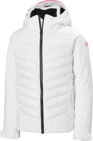 Helly-Hansen Junior Unisex Serene Jacket, 001 White - 14