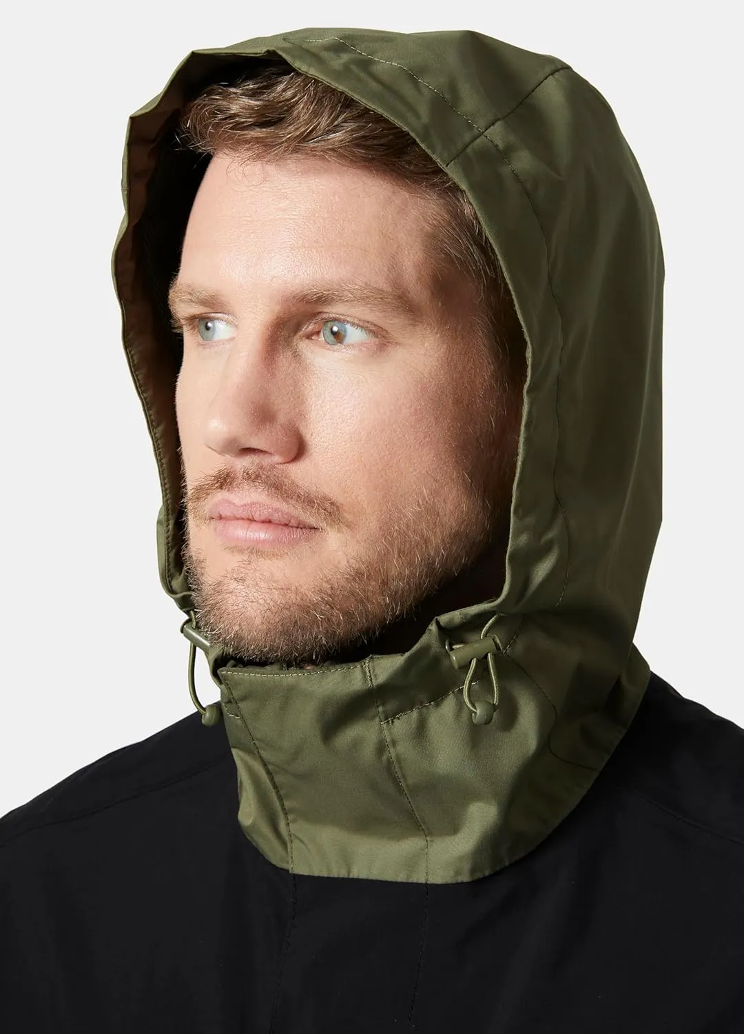 Helly-Hansen Vancouver Rain Jacket - Men's Waterproof, Breathable, Adjustable Hood, Seam-Sealed