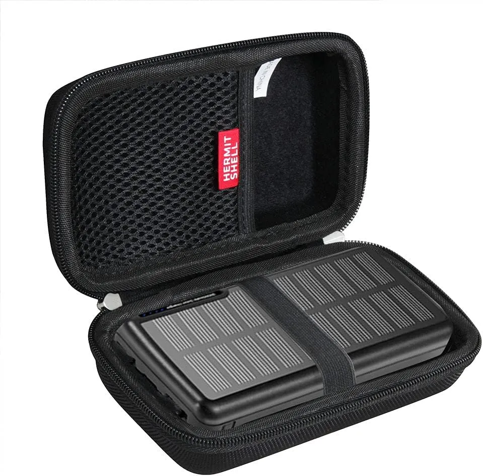 Hermitshell Hard Travel Case for MINRISE Portable Charger 30000mAh Power Bank Solar Charger External Battery Pack