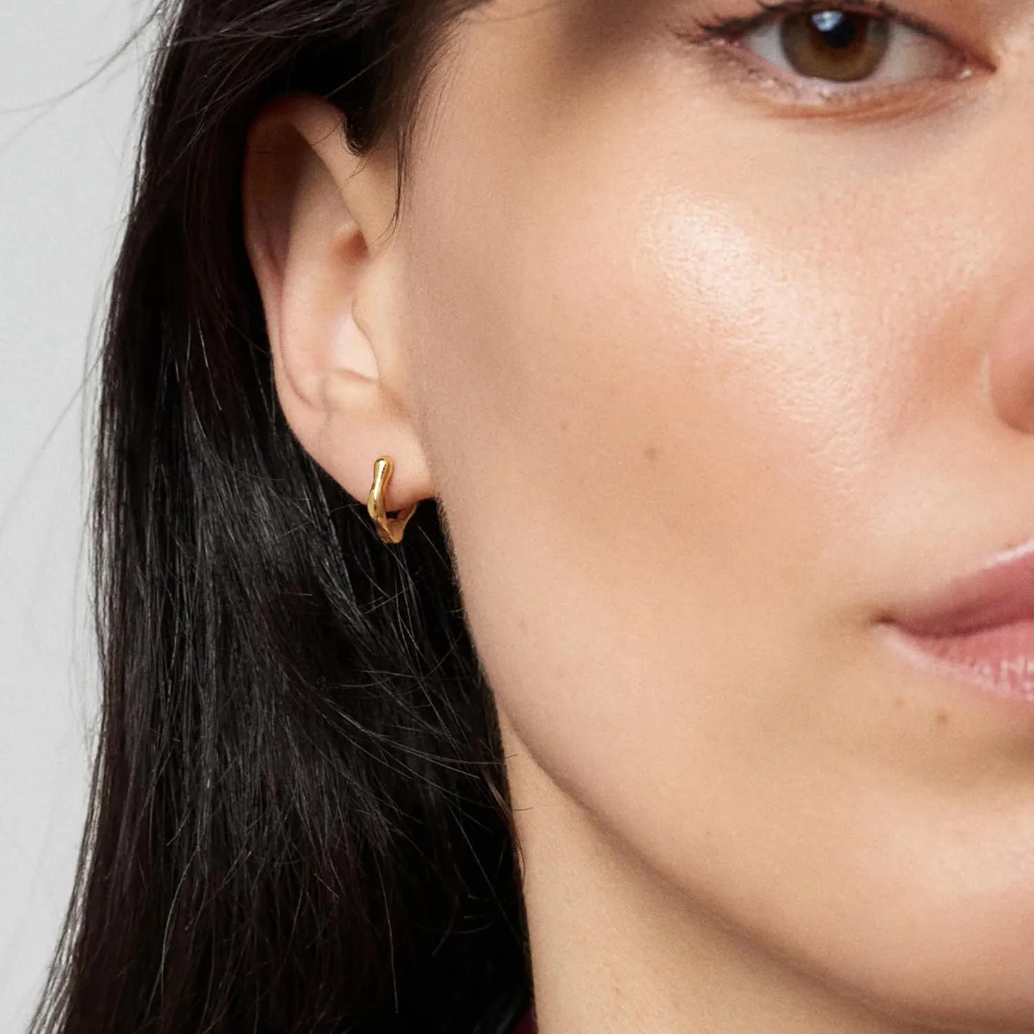 Hey Harper Hoop Earrings For Women Trendy - Lightweight Waterproof & Sweatproof Jewerly