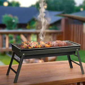 Hibachi Portable Camping Table BBQ Grill
