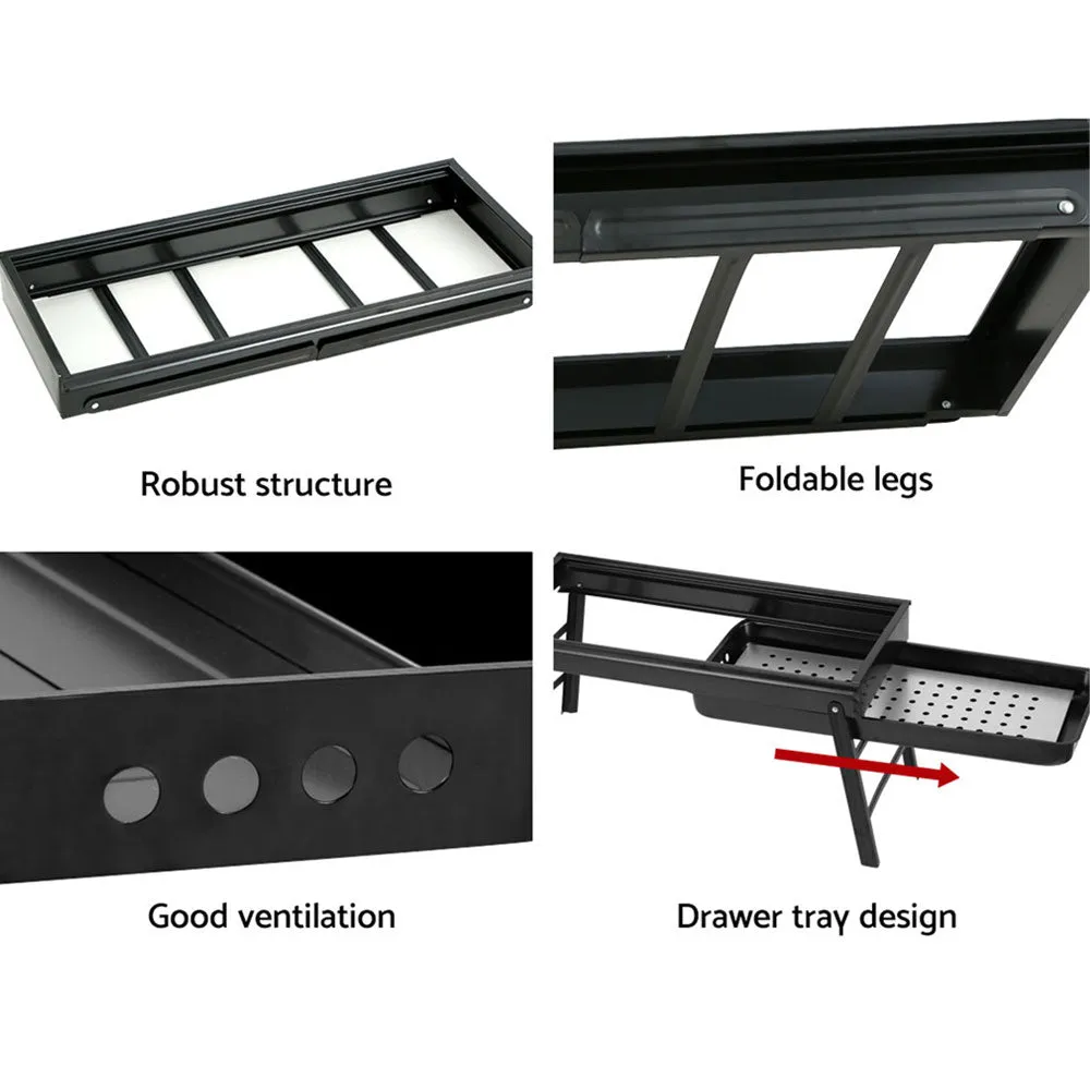 Hibachi Portable Camping Table BBQ Grill