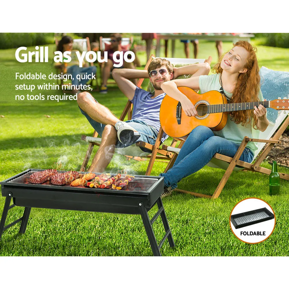 Hibachi Portable Camping Table BBQ Grill