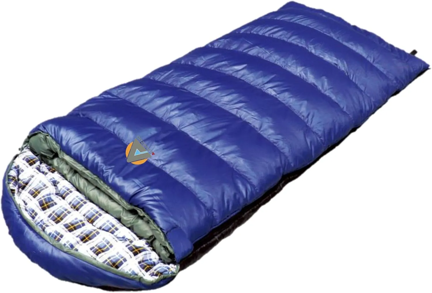 High Peak USA Alpinizmo Kodiak 20 Sleeping Bag with Free Compression Sack, Blue, Over Size
