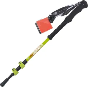 Hiking Trekking Poles Foldable Outdoor Portable Trekking Pole Mountain Poles Walking Pole for Climbing Hiking Sticks for Trekking(Green)