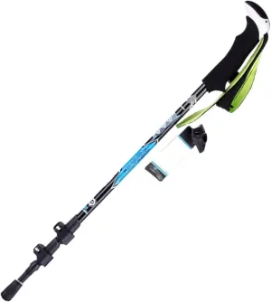 Hiking Trekking Poles Trekking Poles Foldable and Portable Hiking Trekking Poles Strong with Soft Comfortable Handle Hiking Sticks for Trekking(Blue)