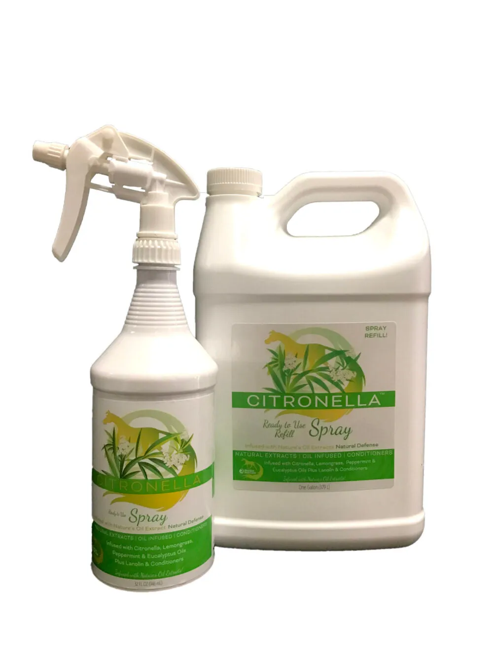 Horse Citronella Spray for Coat, Mane & Tail by Healthy HairCare