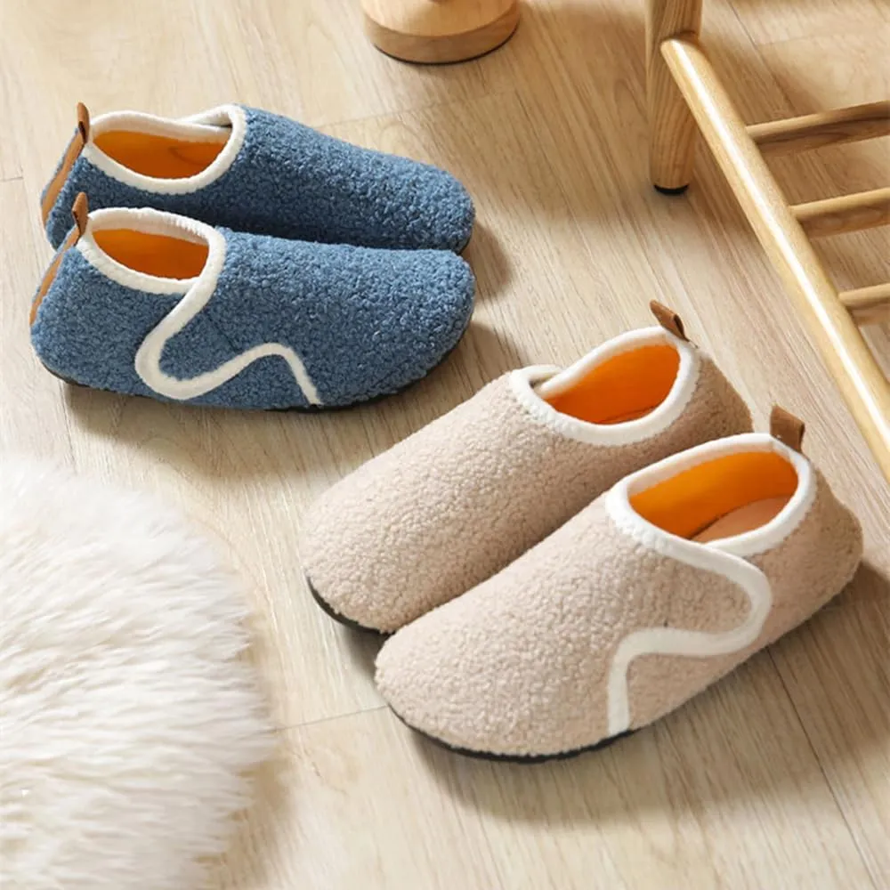 House Slippers for Women Men Warm Lightweight Fuzzy Soft Slipper Socks Non-slip Barefoot Slippers for Indoor Outdoor Home Bedroom