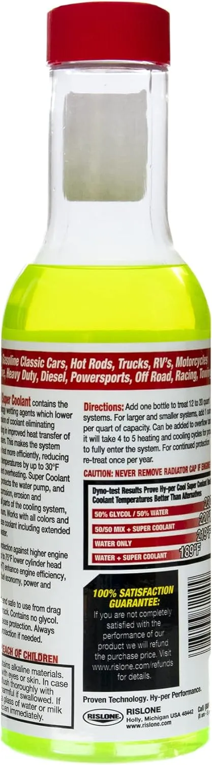 Hy-Per Lube HPC100-3PK High Performance Super Coolant - 16 oz, (Pack of 3)