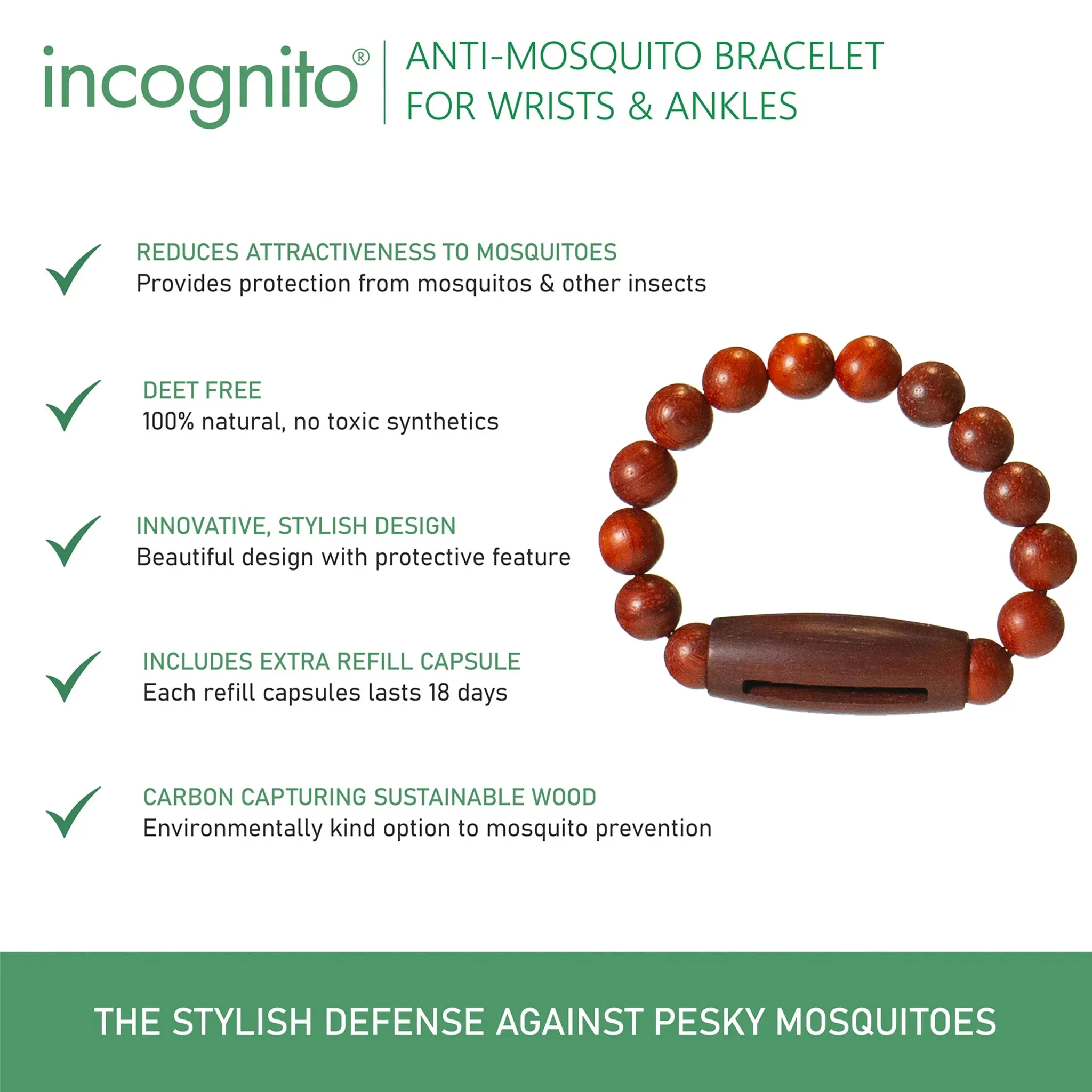 Incognito Insect Repellent Bracelet*