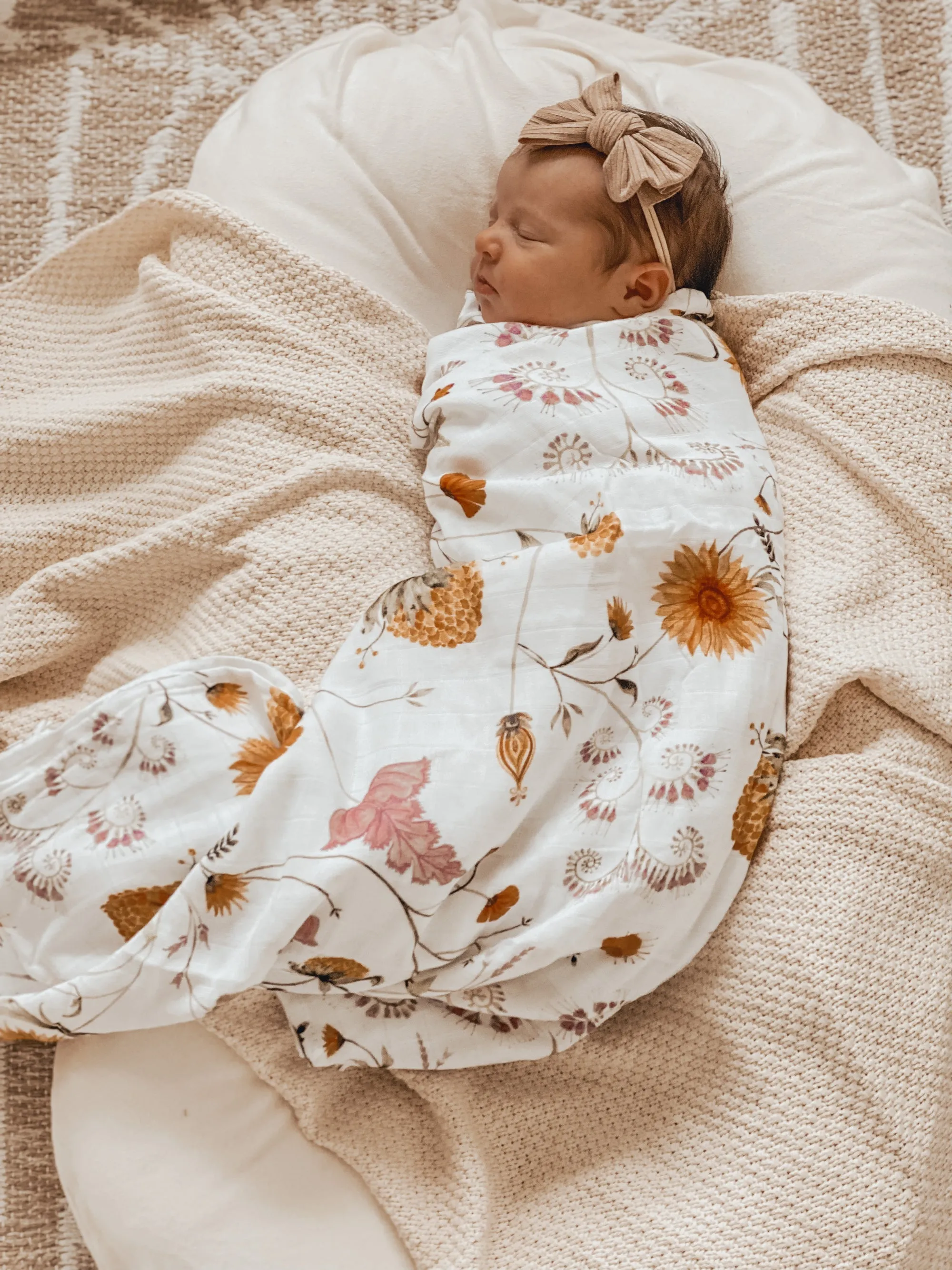 Indienne Chintz Swaddle