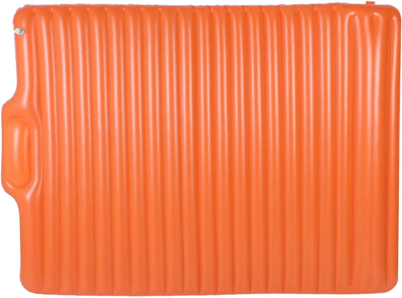 Inflatable Camping Bed, Portable Press Inflation Sleeping Mat, Durably Material, Space Saving and Compact, Quick Inflation, Ideal for Camping Backpacking Hiking (Blue)