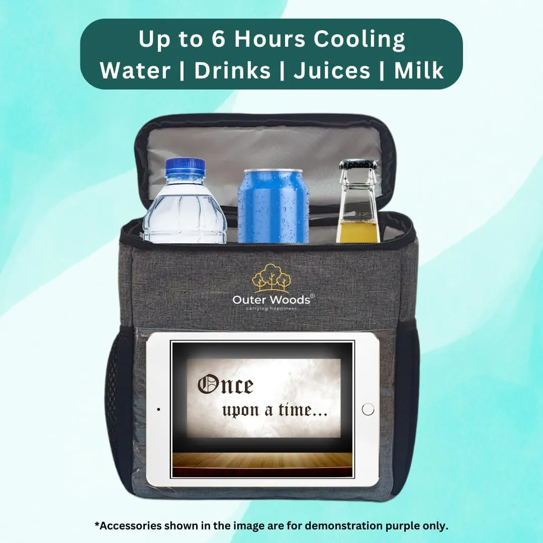Insulated Cooler Bag for Cars and SUVs Water Bottle Bag for Car Drinks Cooler for Cars Insulated Bag